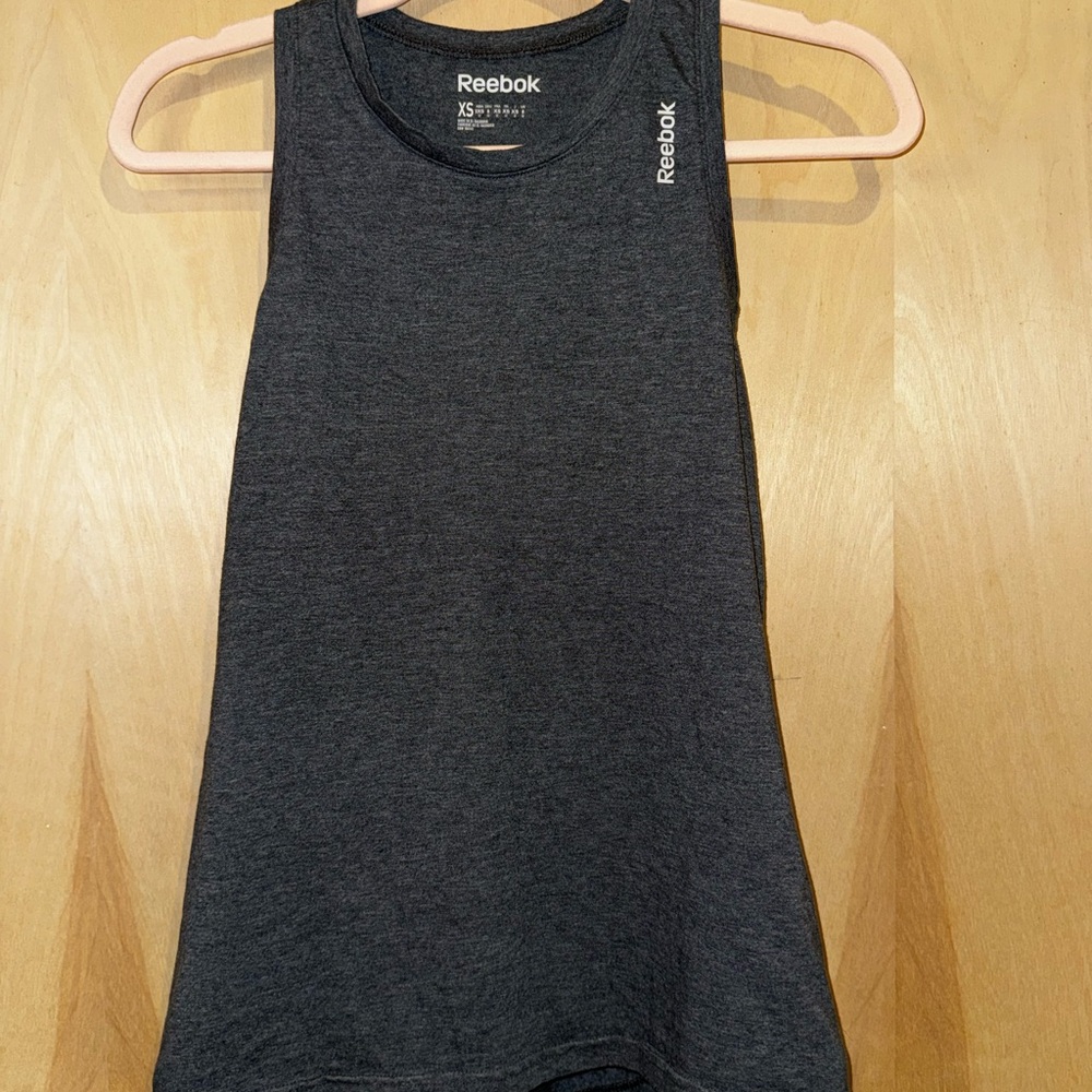 Reebok Charcoal Athletic Tank